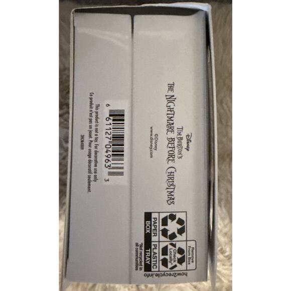 Hallmark 2022 Disney Nightmare Before Christmas Jack Sally Ornaments NIB - Picture 5 of 5